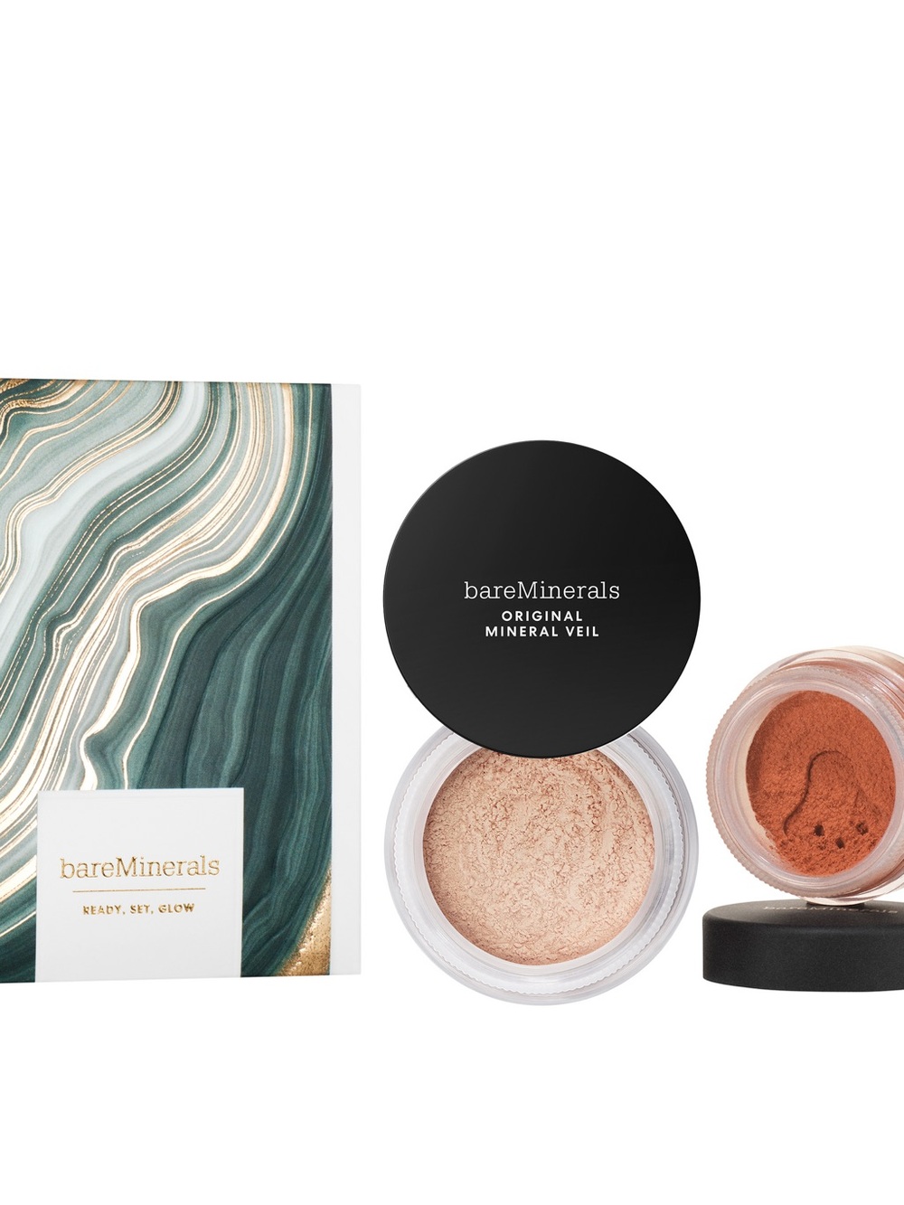 $61 bareMinerals Ready, Set, Glow Complexion Duo Setting Powder & Bronzer